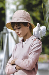 Audrey Hepburn Colourised