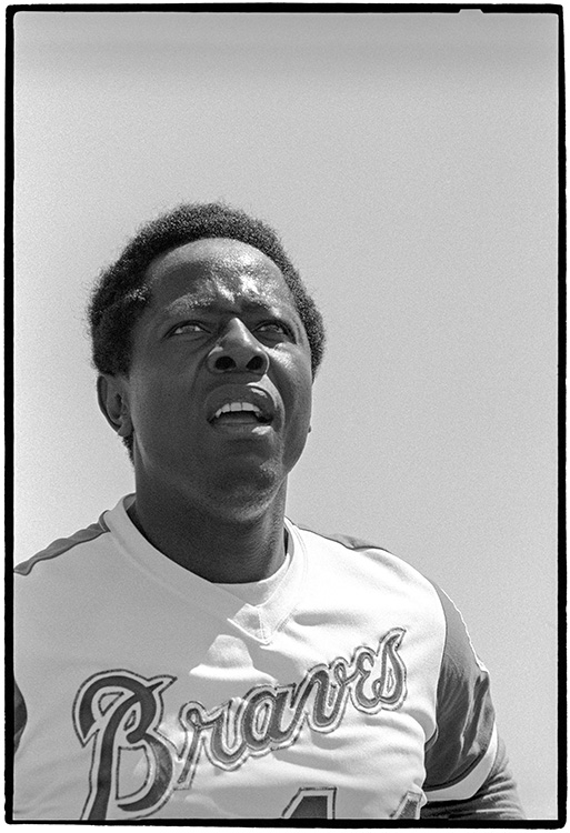 AS_SP_HA013 : Hank Aaron - Iconic Images