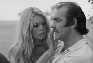Brigitte Bardot and Sean Connery