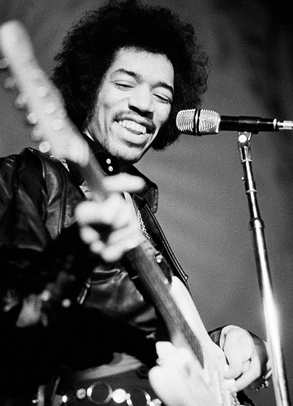 BW_JH006 : Jimi Hendrix - Iconic Images