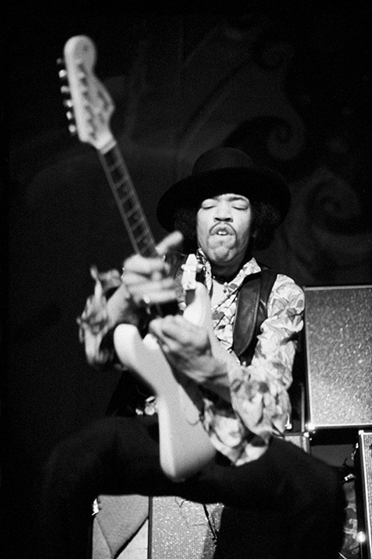 ジミ・ヘンドリックス/ロックヒストリー・ピクチャー/1968/Jimi