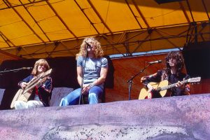 John Paul Jones; Robert Plant, and Jimmy Page