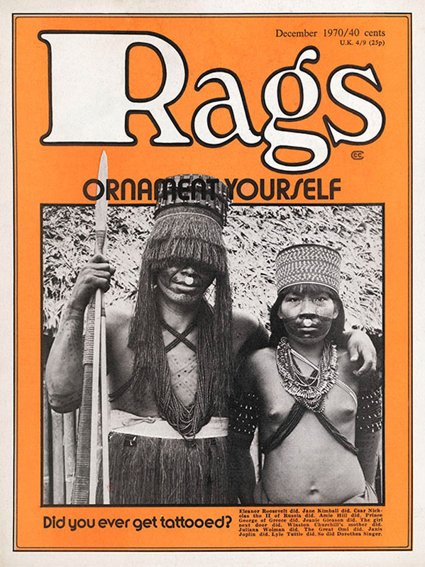 BW_RAGS07 Rags Magazine Cover Iconic Images