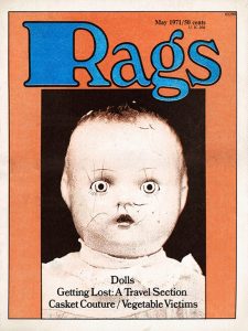 Rags Magazine Cover