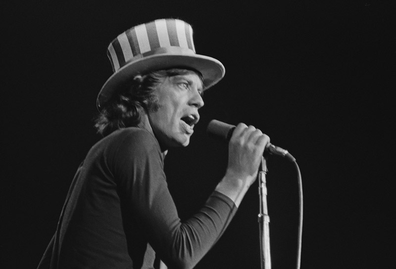 BW_RS018 : Mick Jagger - Iconic Images