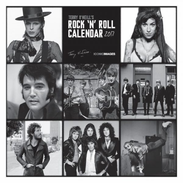 Win 1 of 2 Terry O’Neill’s Rock ‘N’ Roll Calendar 2017 Iconic Images