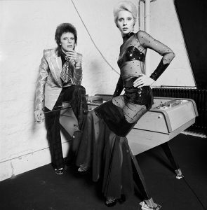 Angie and David Bowie