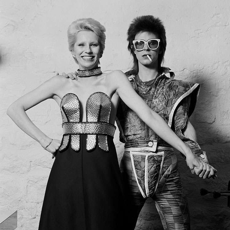 Db300 David And Angie Bowie Iconic Images 1168