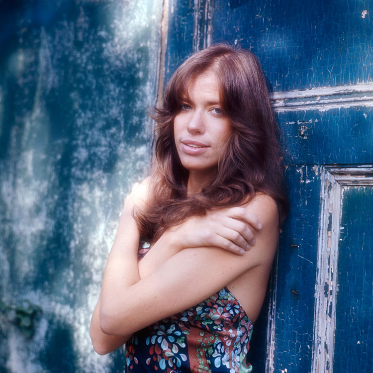 American Singer Songwriter Carly Simon poses for a portrait in London, UK, ...