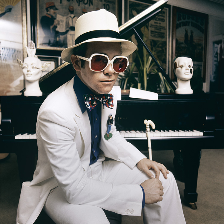 elton john album cover art