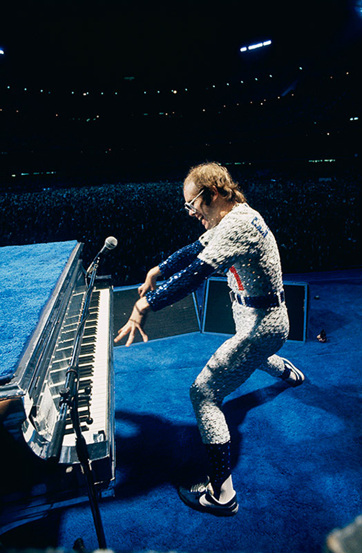 Sir Elton John Dodger Stadium Los Editorial Stock Photo - Stock Image