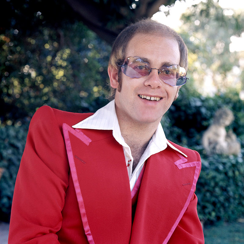Ej398 Elton John Iconic Images