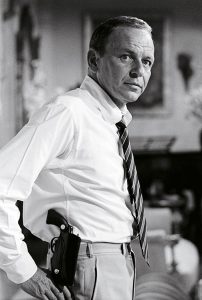 Frank Sinatra with Gun