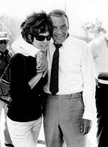 Frank Sinatra and Raquel Welch