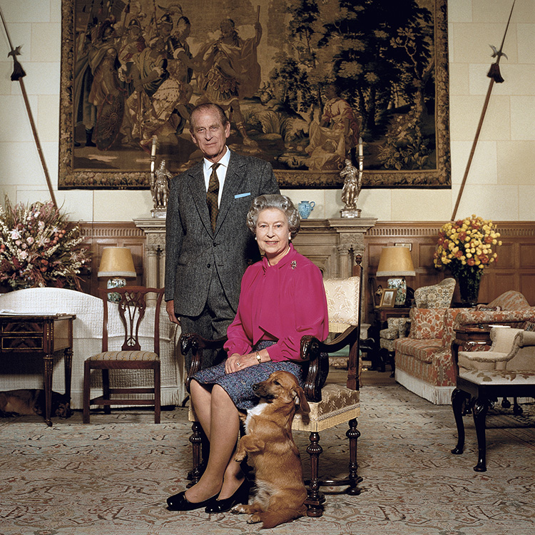 HM Queen Elisabeth II and HRH Prince Philip