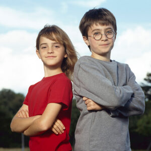 Daniel Radcliffe and Emma Watson