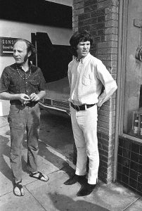 Jim Morrison and Paul Rothchild