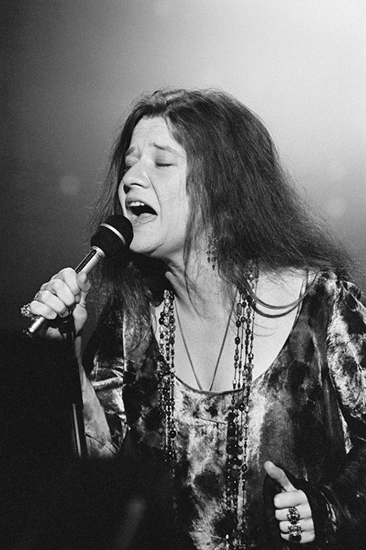 Jj004 Janis Joplin Iconic Images