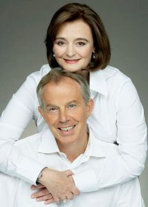 Tony and Cherie Blair