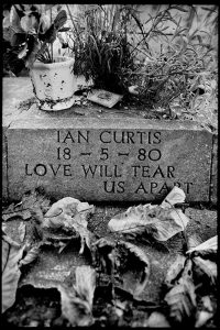 Ian Curtis's memorial