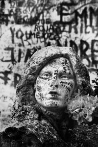 Jim Morrison's headstone