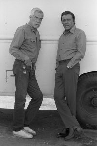 Lee Marvin and Richard Burton