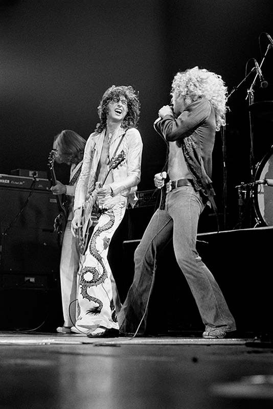 LZ016 : Jimmy Page and Robert Plant - Iconic Images