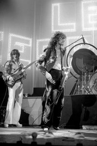 Robert Plant and John Paul Jones