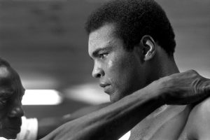 Muhammad Ali at the training camp