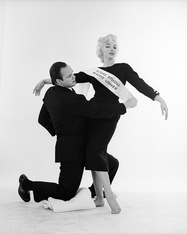 Marilyn Monroe Marlon Brando 8x10 Photo MM-105 