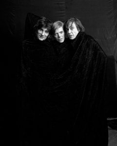 Ron Wood, David Bowie & Iggy Pop