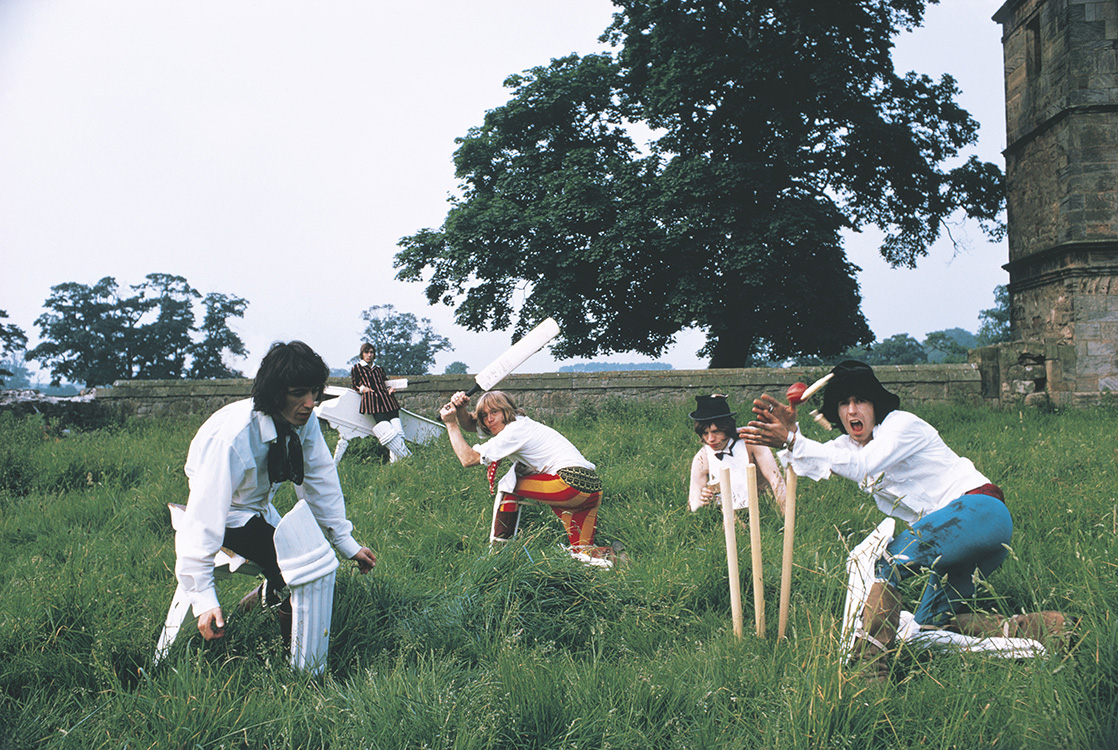 Stones Playing Cricket
