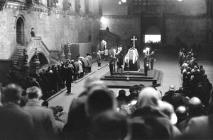 Sir Winston Churchill's lying in state