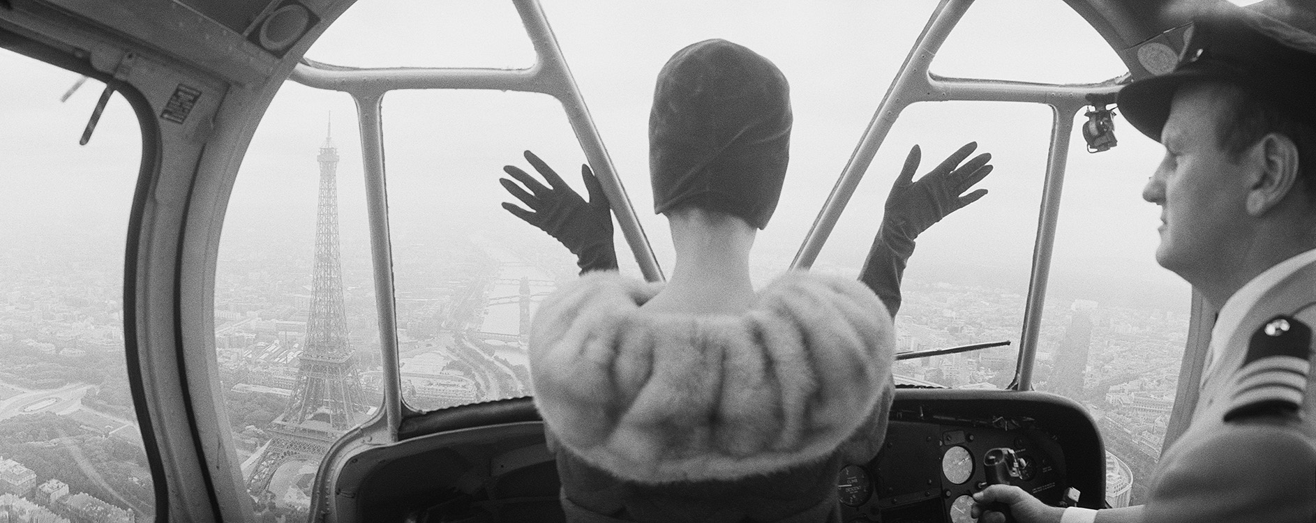 Cardin Hat Over Paris