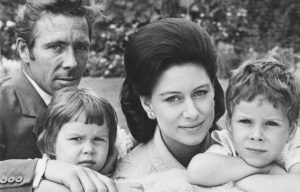 HRH Princess Margaret and family