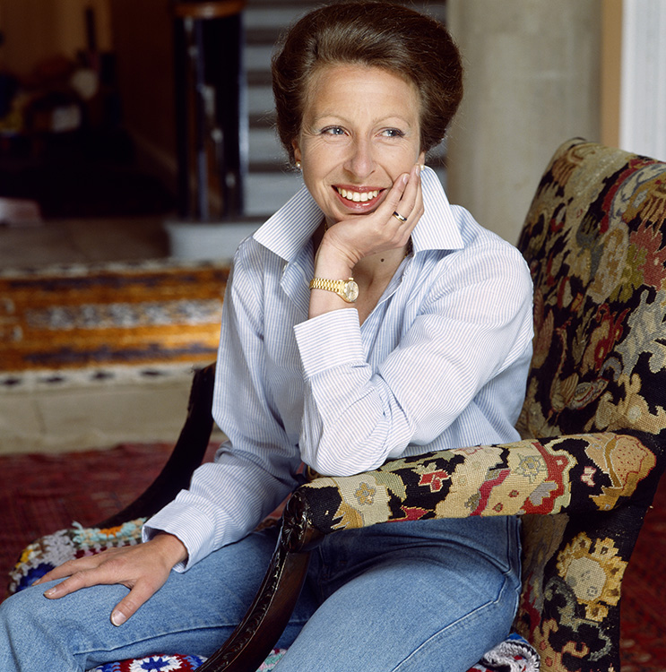 NP RY050 HRH Princess Anne Iconic Images