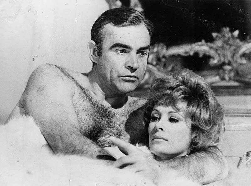 Sean Connery as Bond with Jill St John