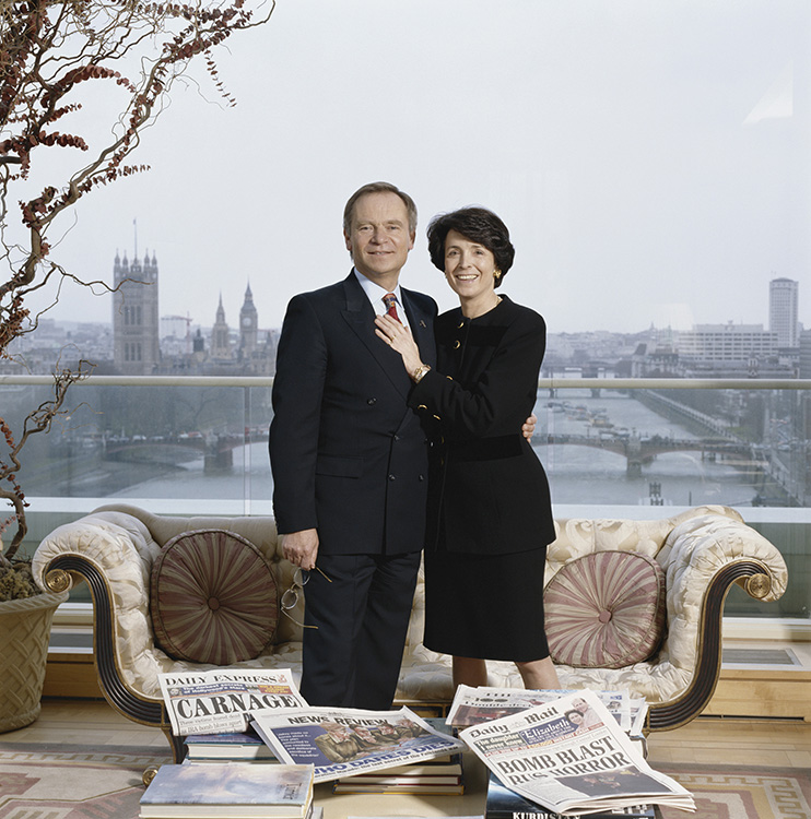 TOP037 Jeffrey and Mary Archer Iconic Images
