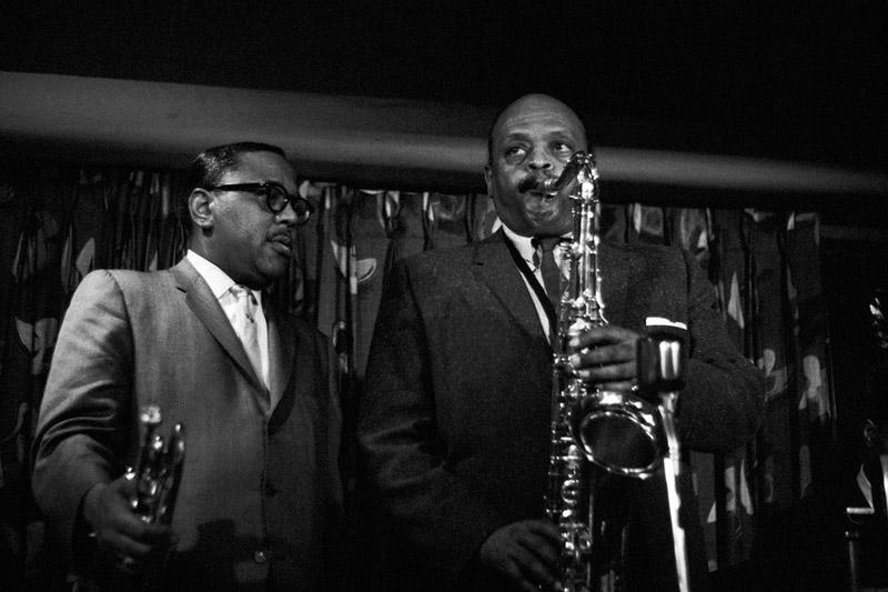 TW_BW003 : Roy Eldridge and Ben Webster - Iconic Images