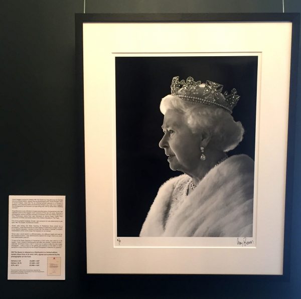 #FineArtFriday - The Queen, By Greg Brennan - Iconic Images