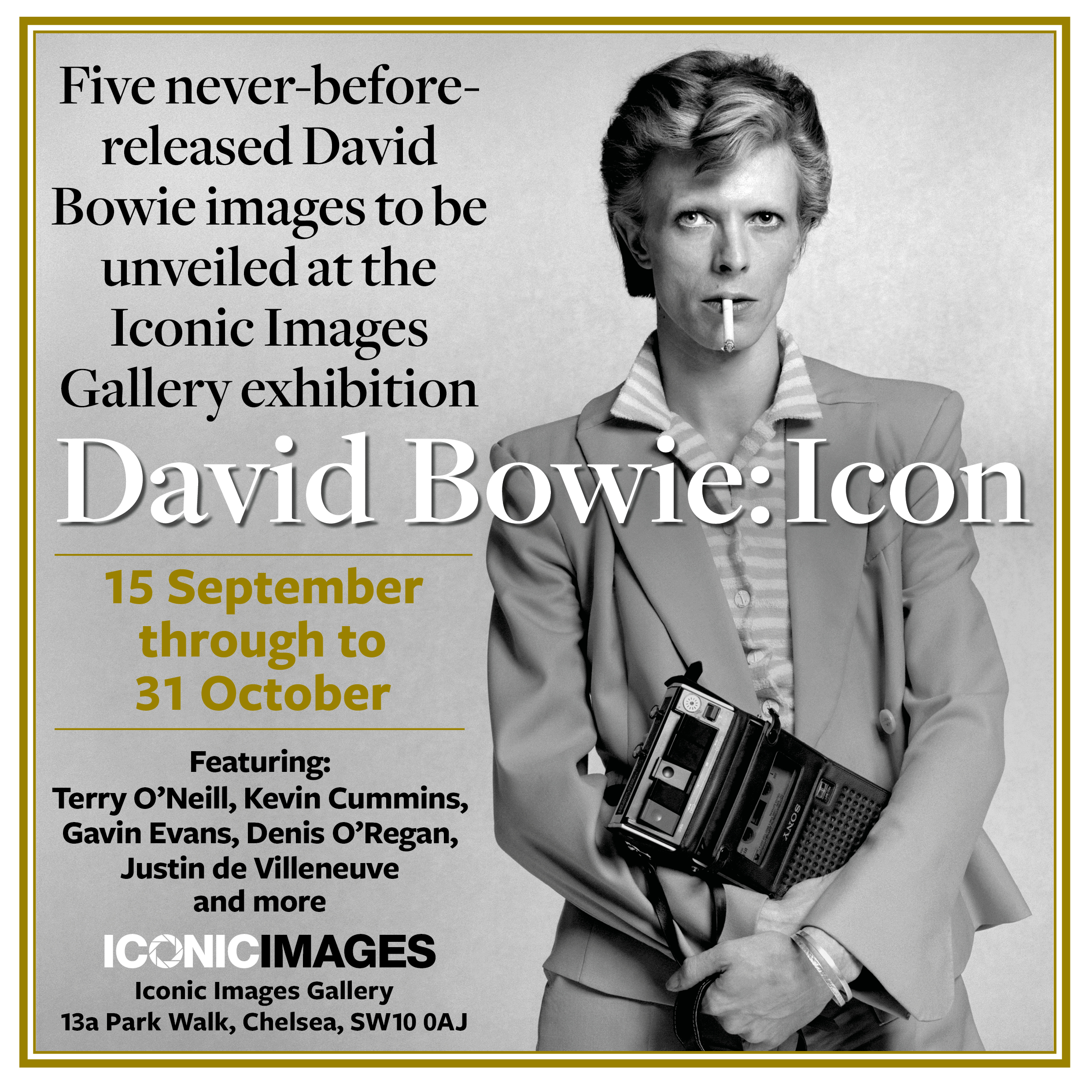 David Bowie Exhibition Poster